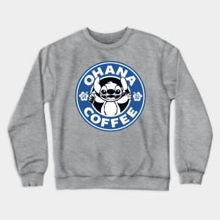 Ohana Coffee - Blue Version Crewneck Sweatshirt